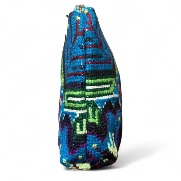 JADETRIBE- Eliz Embroidered Neon Puka Small Clutch- multicolored - Picture 6 of 11